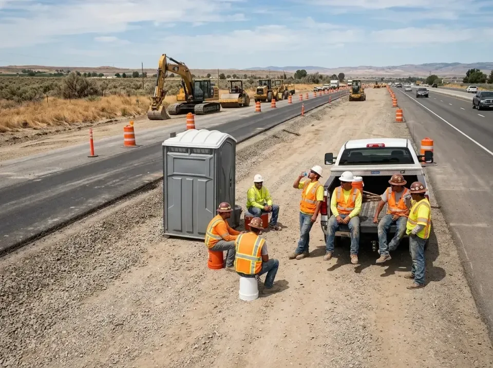 highway-road-construction-crew-007 — frequently asked questions, Porta Potty and Restroom Rentals in Pine Ridge at Crestwood…